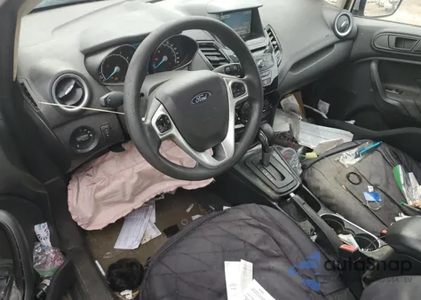 2018 Ford Fiesta Se из США, поврежденный, VIN 3FADP4EJ3JM129652